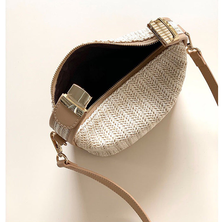 Clara - Stroh Handtasche