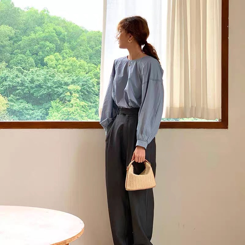 Clara - Stroh Handtasche