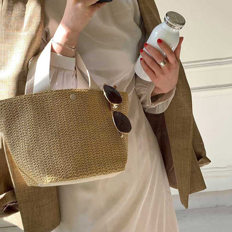 Lucy - Rattan Handbag