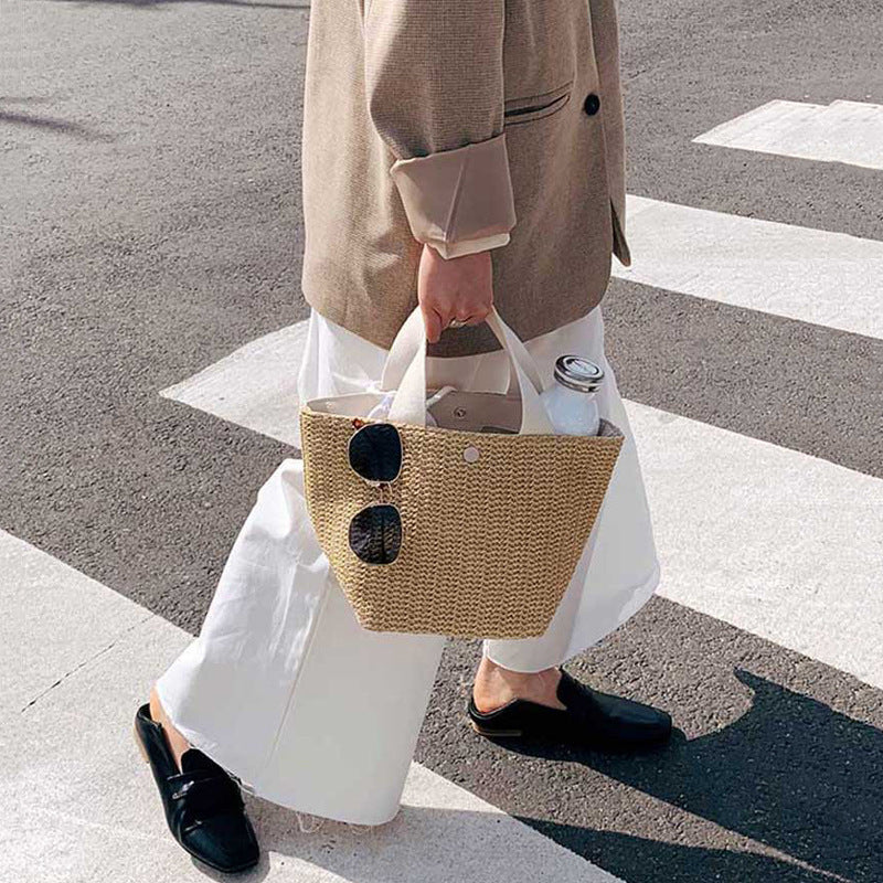 Lucy - Rattan Handbag