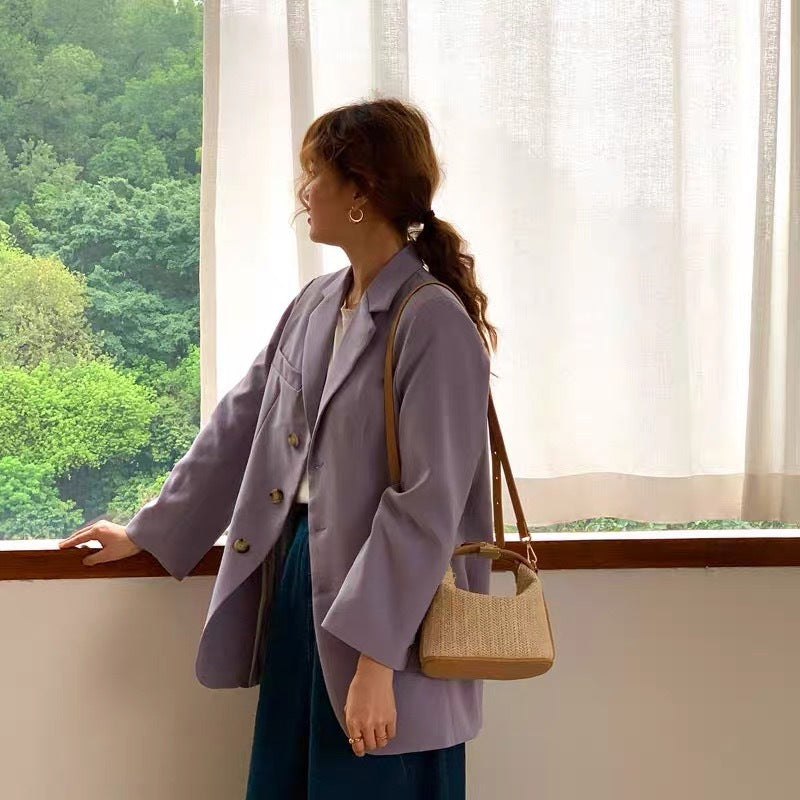 Clara - Stroh Handtasche