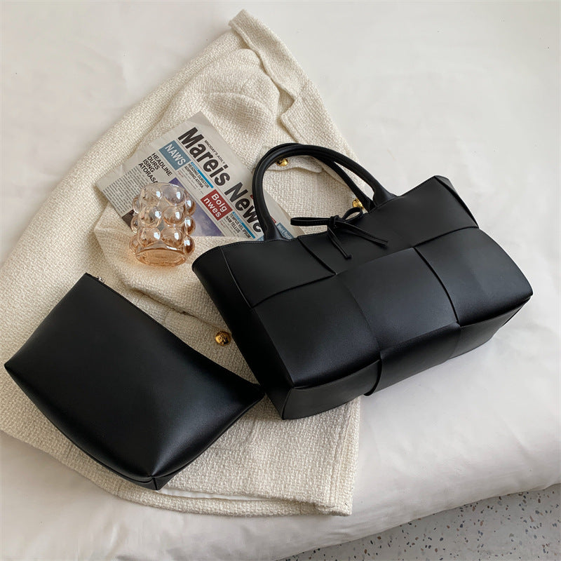 Hannah - Schultertasche Schwarz